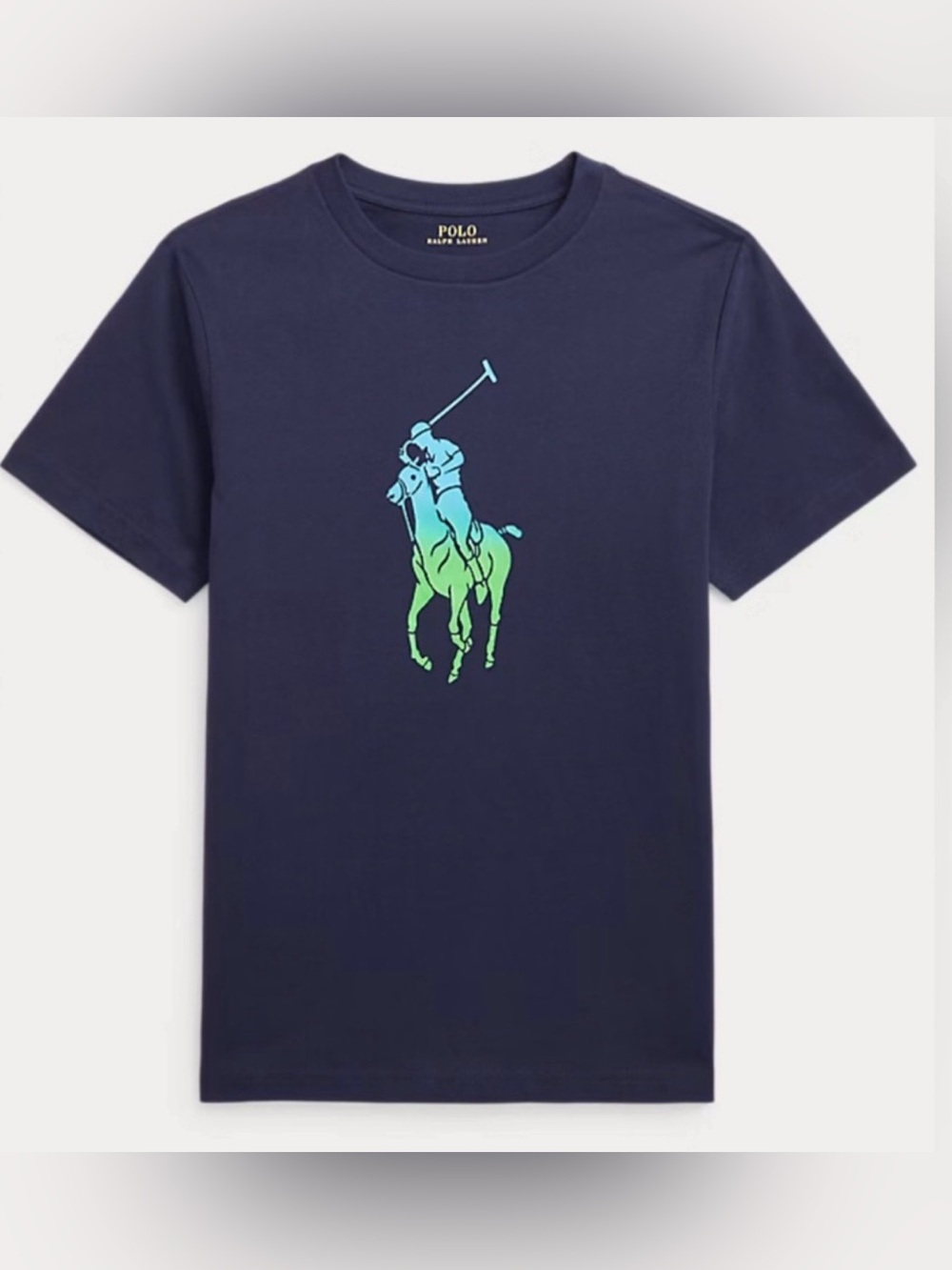 Polo by Ralph Lauren Boys Short Sleeve Tshirt Blue (Size: 2T)
